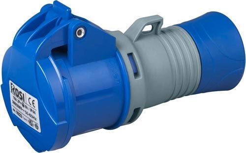 Presa CEE Volante 2P+T 16A IP44 Rapida